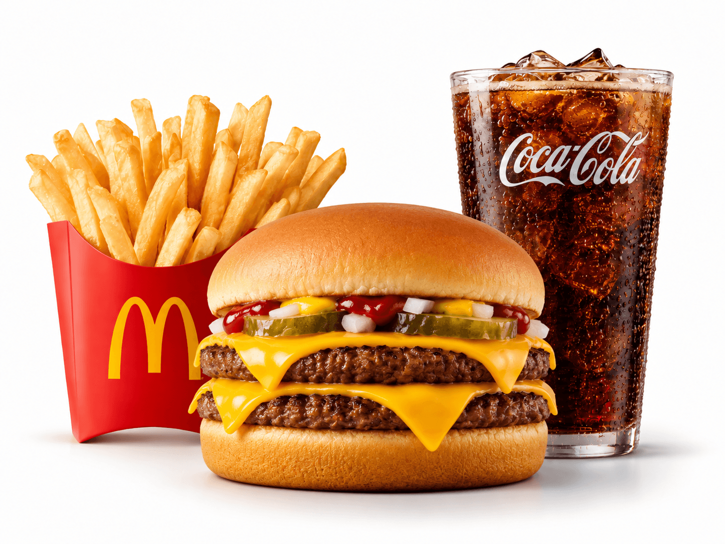 Menu Double Cheeseburger