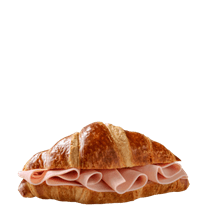 Croissant Folhado com Fiambre