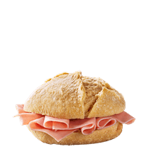 Pão com fiambre