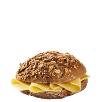 Pão de cereais com queijo