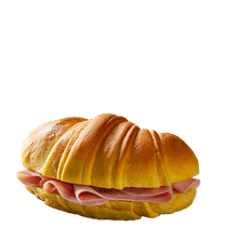 Croissant Brioche com Fiambre